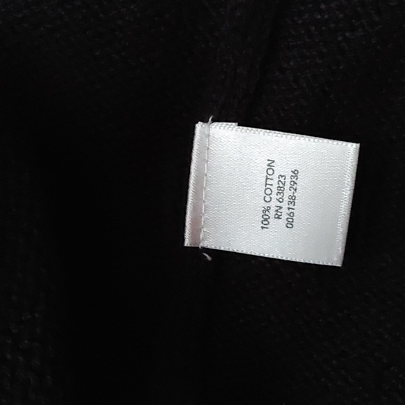 Christopher and Banks black sweater vest SZ.S NWT - Picture 4 of 5
